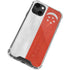 Singapore Flag Distressed iPhone 13 Mini Clear Case